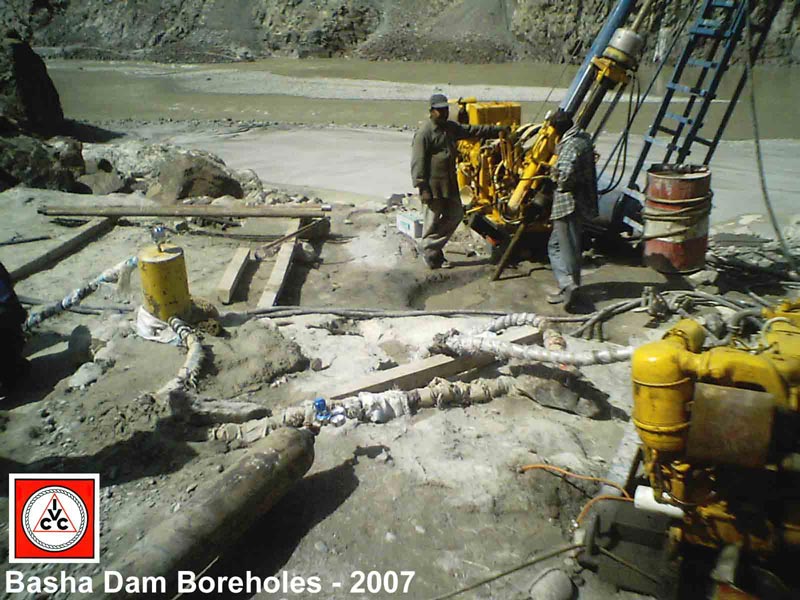 Basha Dam Boreholes Construction Project