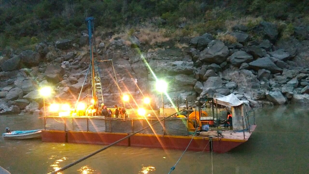 Core Drilling for Investigation in Pakistan on River Jehlum at Azad Pattan Hydro Power Project
